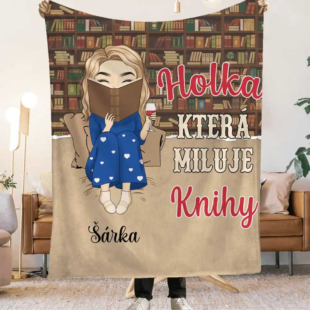 Deka - Holka, která miluje knihy - Climo.cz