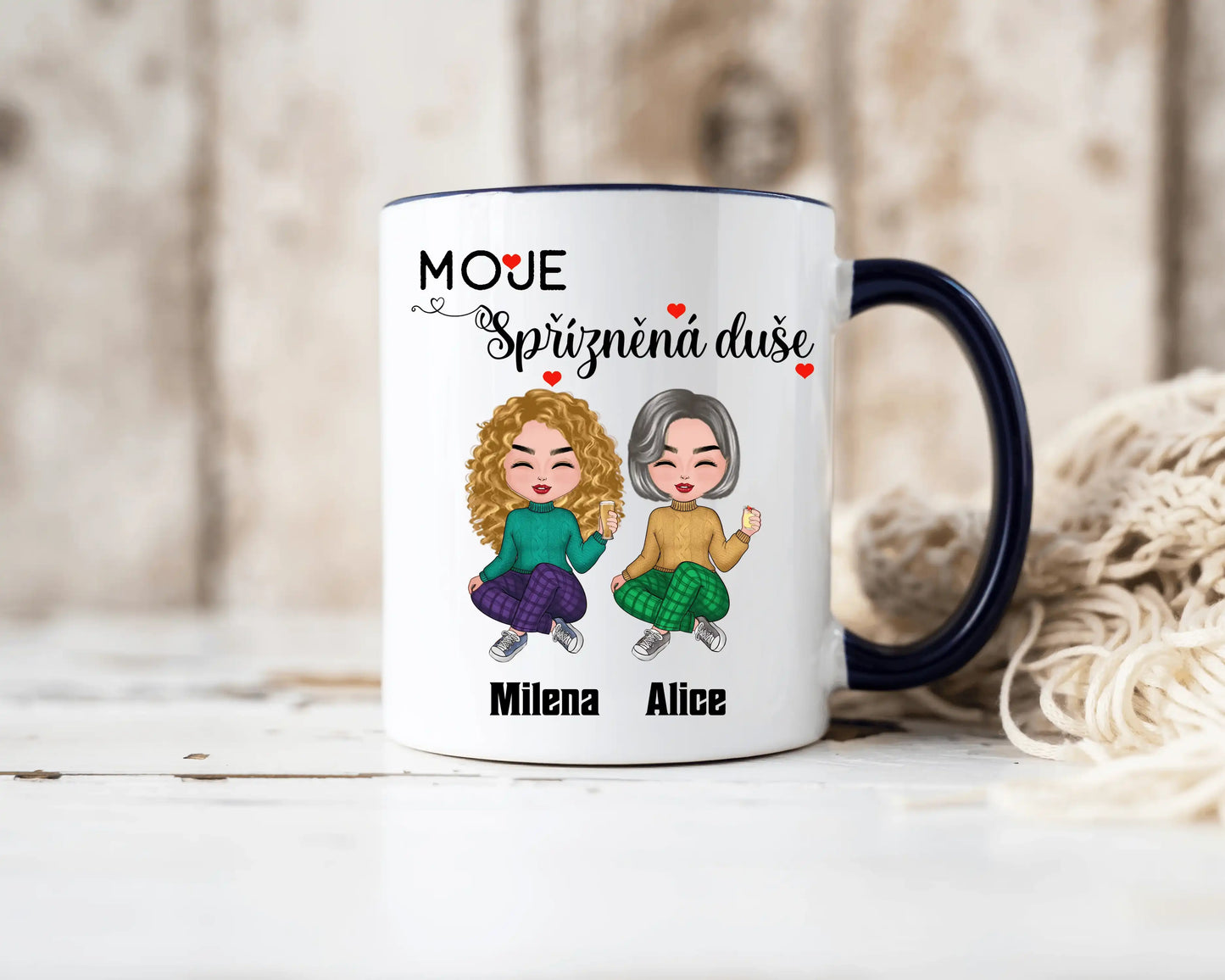 Hrnek - Moje spřízněná duše - až 4 holky - Climo.cz