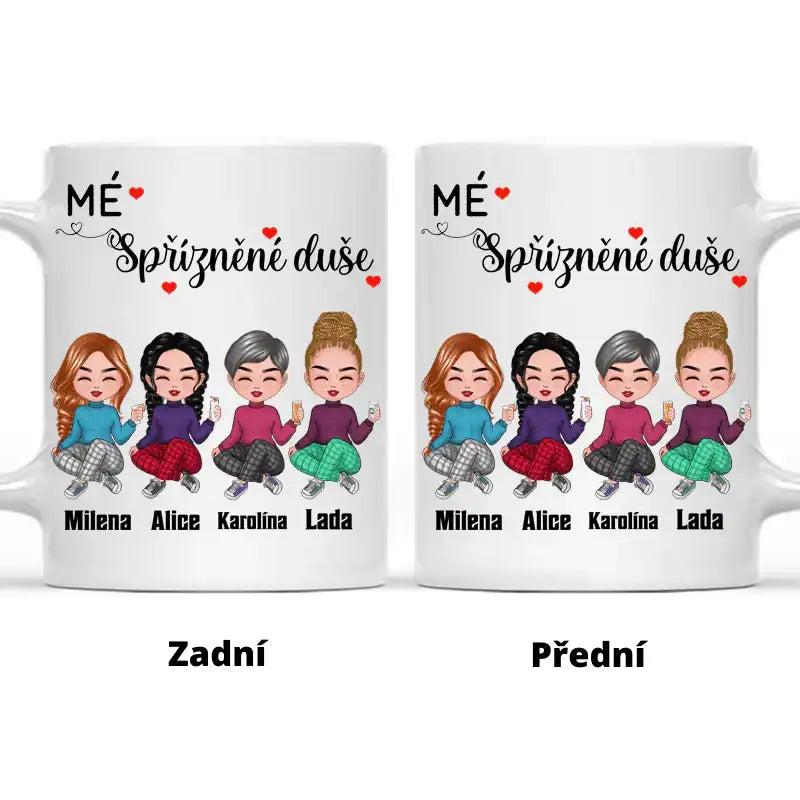 Hrnek - Moje spřízněná duše - až 4 holky - Climo.cz