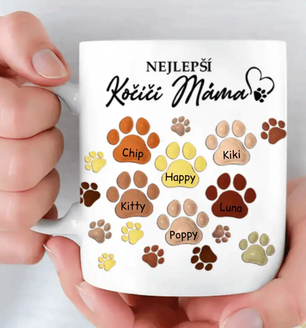 Hrnek - Nejlepší psí máma 3 - Až 10 mazlíčků - Climo.cz