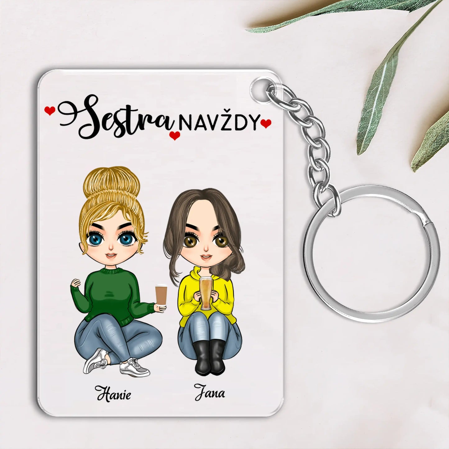 Klíčenka - Nejlepší kamarádka 3 - až 3 holky - Climo.cz