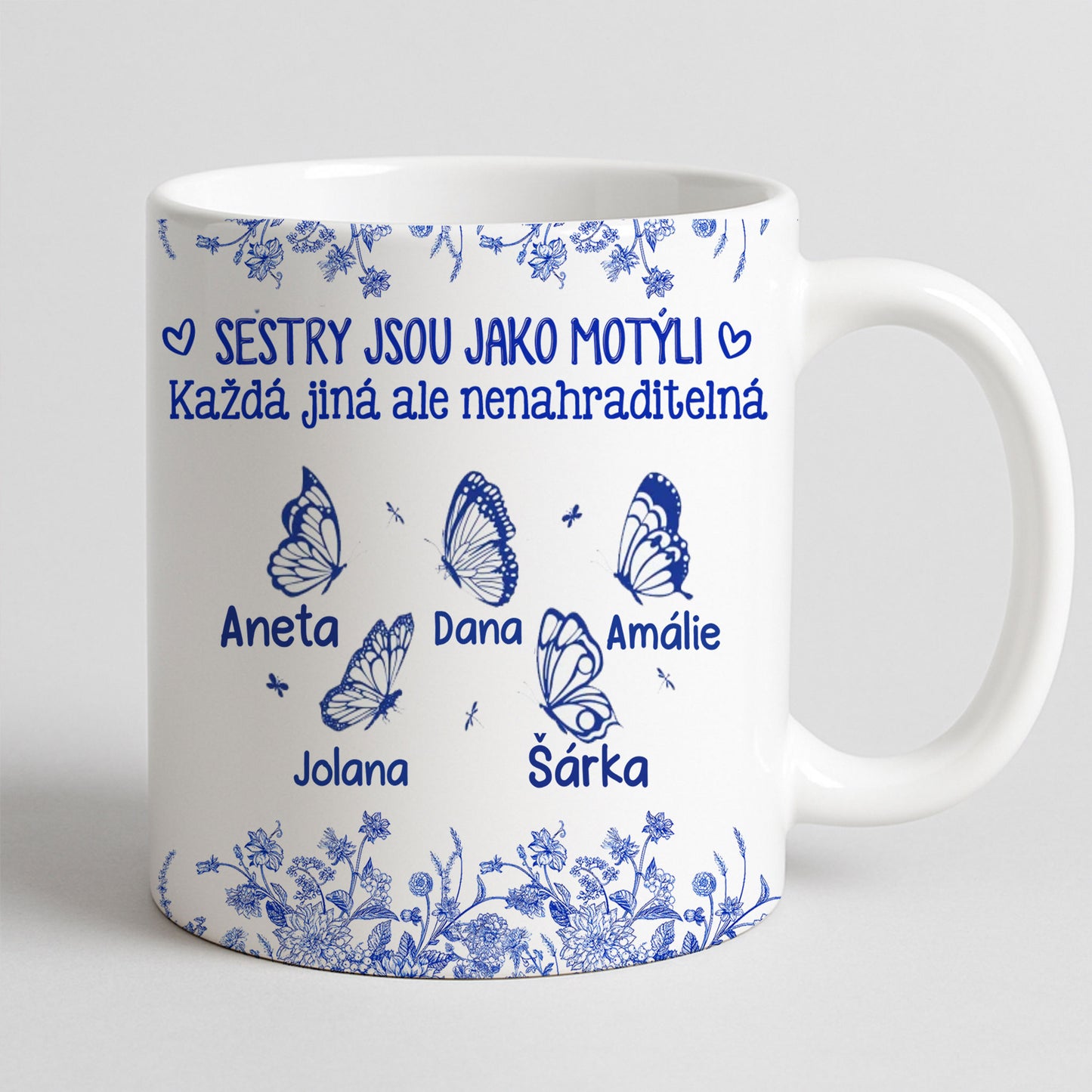 Hrnek - Sestry jsou jako motýli 2