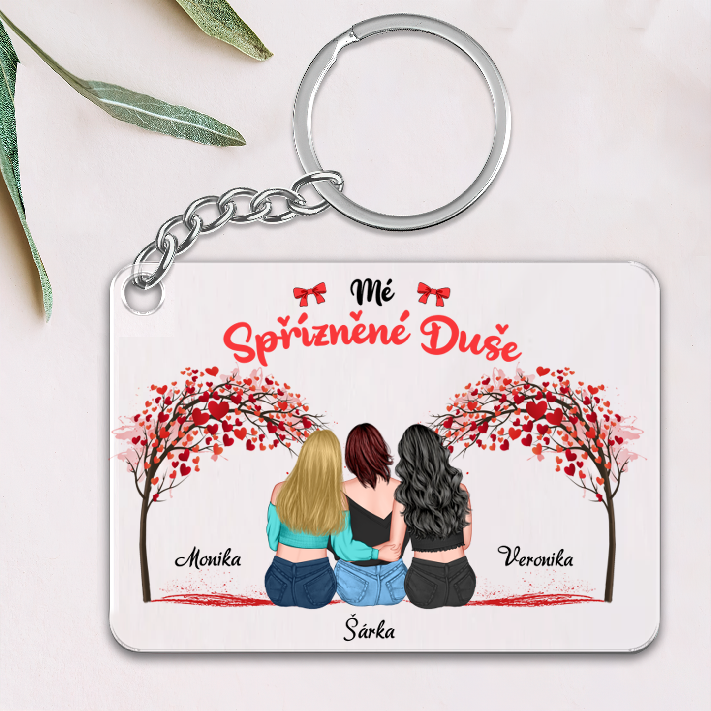 Klíčenka - Nejlepší kamarádka 2 - až 4 holky