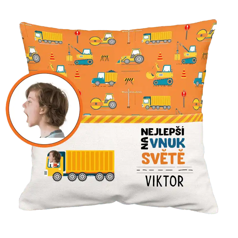 Polštář - Nejlepší vnuk na světě - Climo.cz