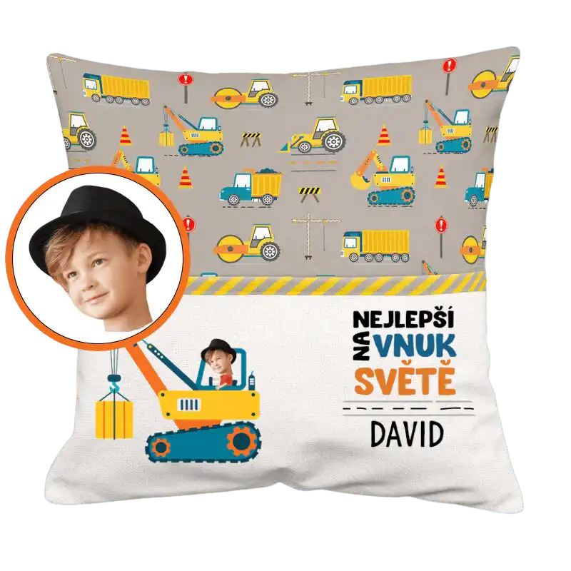 Polštář - Nejlepší vnuk na světě - Climo.cz