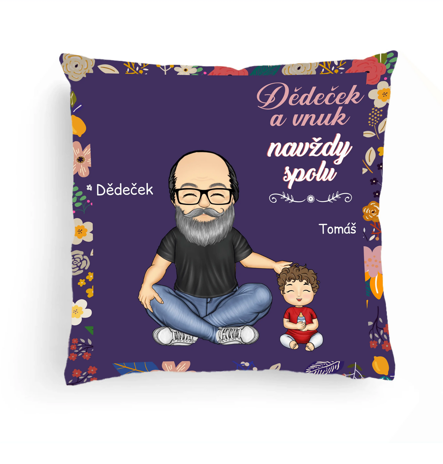 Polštář - Taťka a dcera navždy spolu - Climo.cz