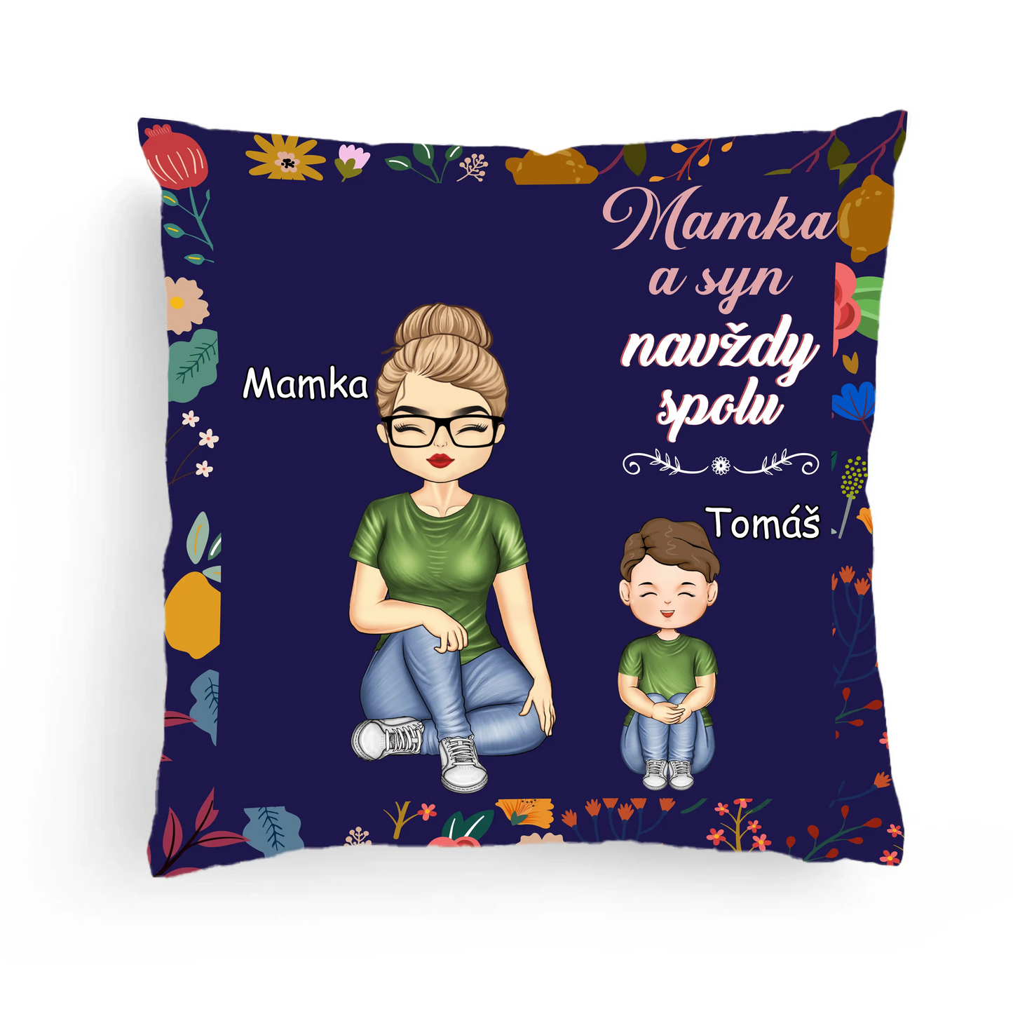 Polštář - Taťka a dcera navždy spolu - Climo.cz