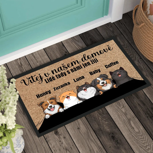 Rohožka - Vítej v našem domově - Až 6 mazlíčků - Climo.cz