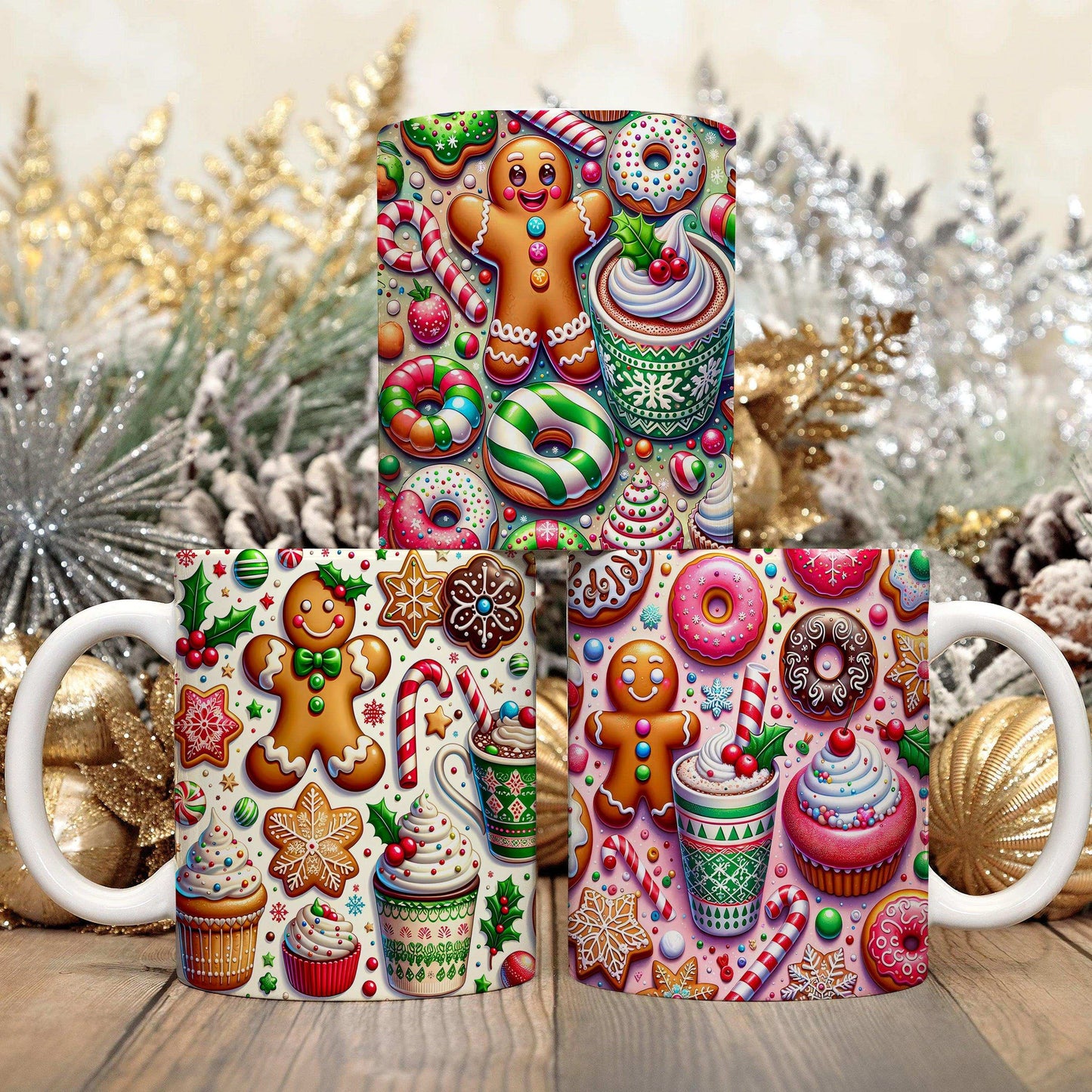 Sada - 3 ks Hrnek Vánoce - Climo.cz