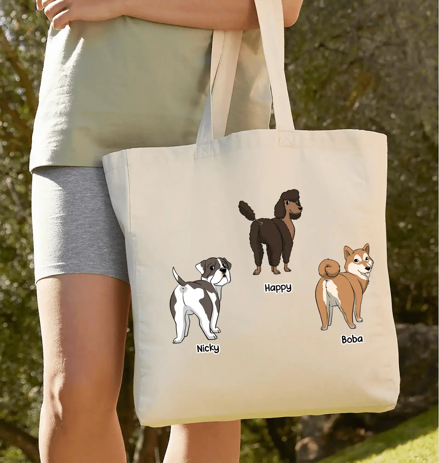 Totebag - Moji mazlíčci přátelé - Až 3 psi - Climo.cz
