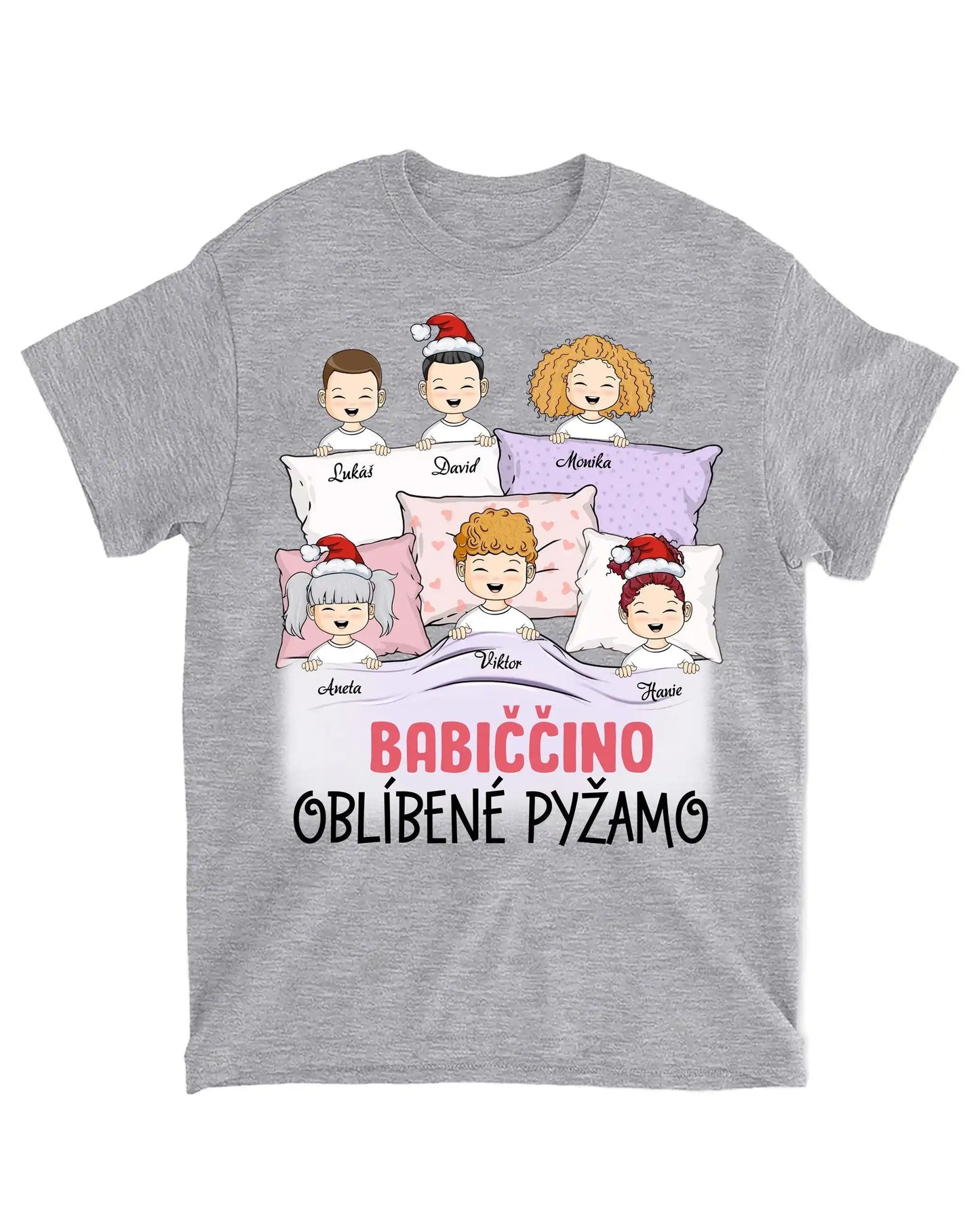 Tričko - Babiččino spací tričko 2 - Až 7 dětí - Climo.cz