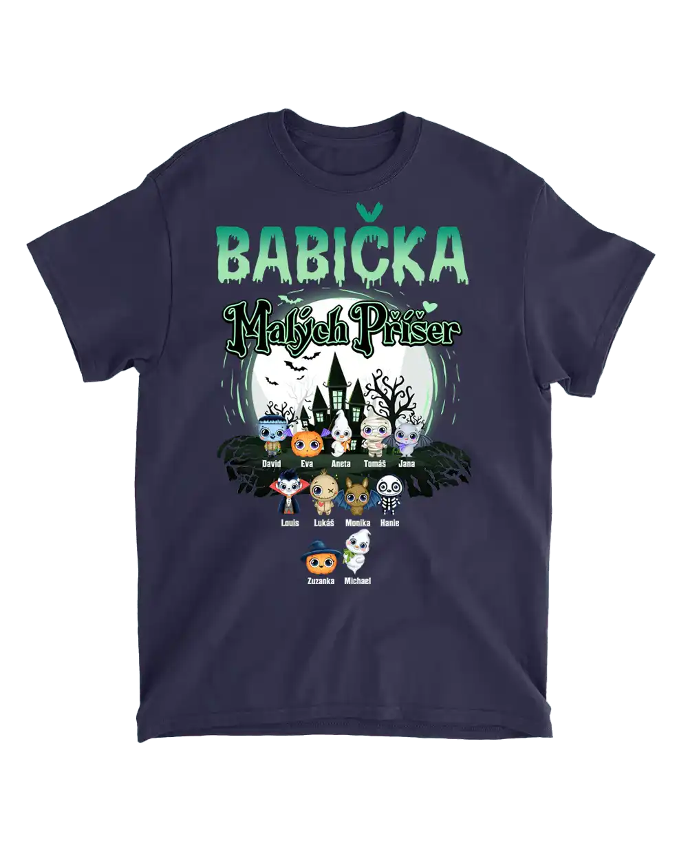 Tričko - Babička malých příšer - až 15 dětí - Climo.cz