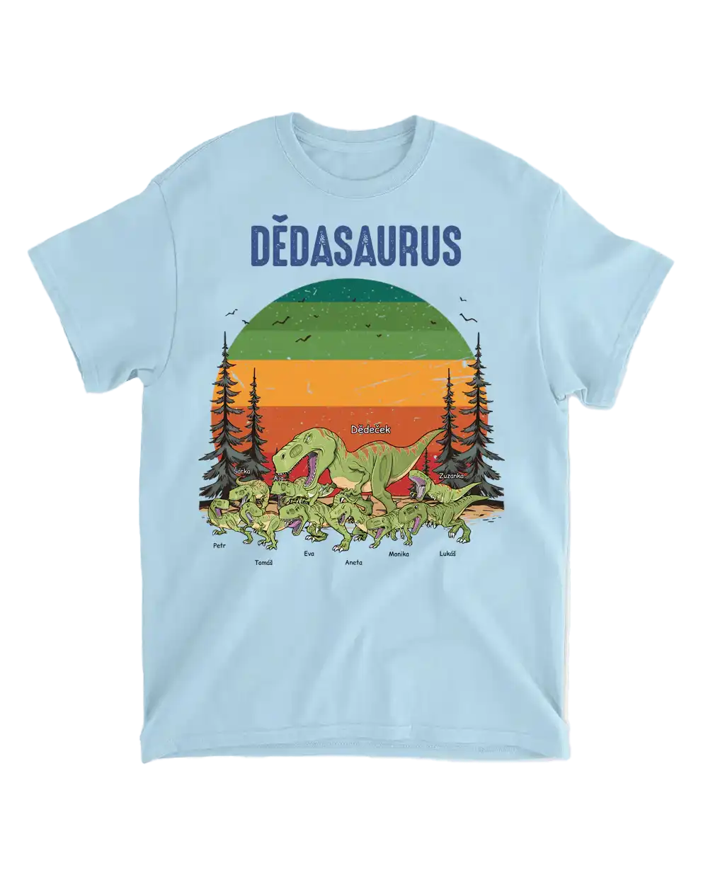 Tričko - Dědasaurus - Až 9 dětí - Climo.cz