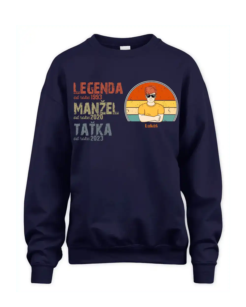 Tričko - Legenda Manžel Taťka Dědeček 2 - Climo.cz