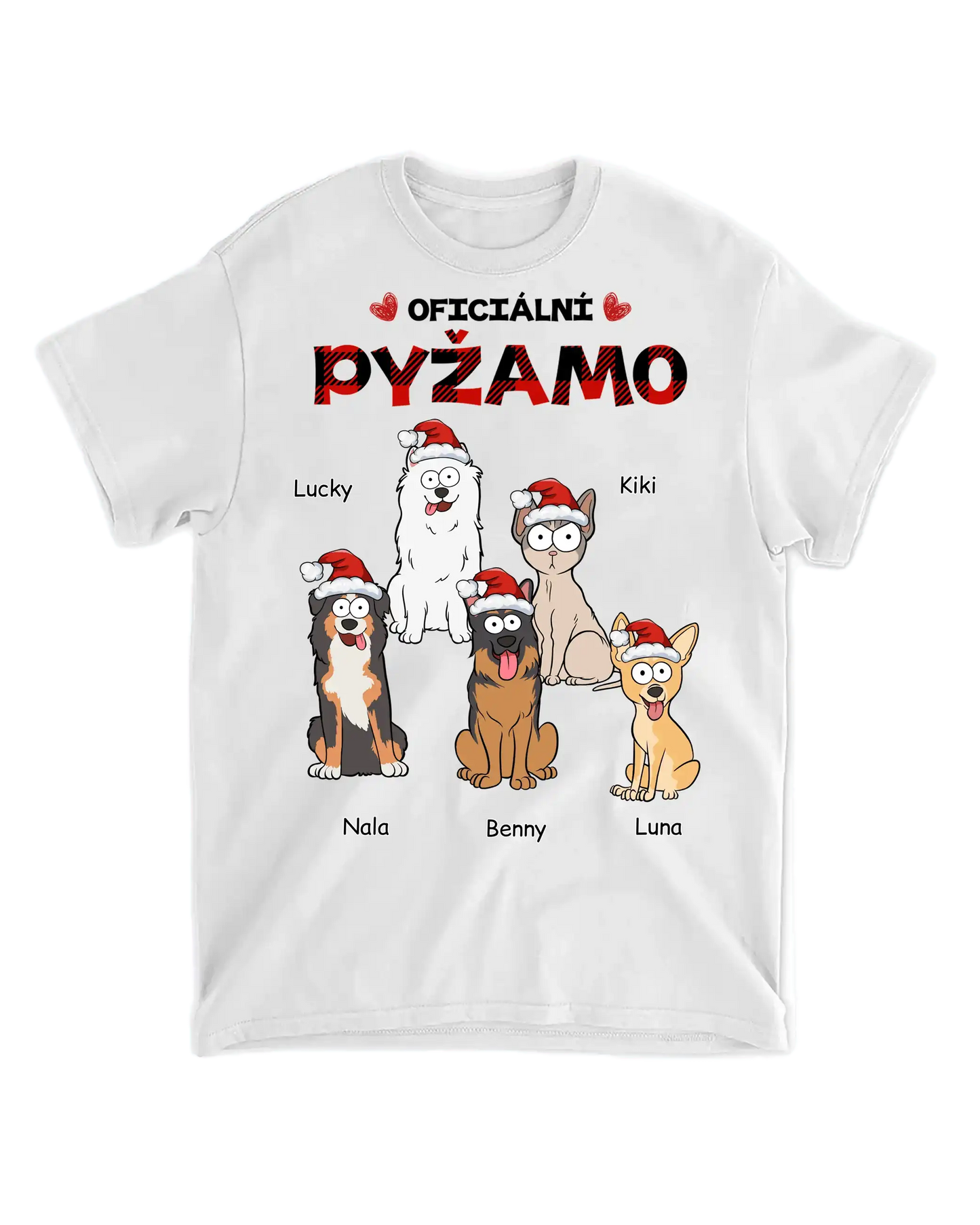 Tričko - Oficiální pyžamo 5 - až 6 mazlíčků - Climo.cz