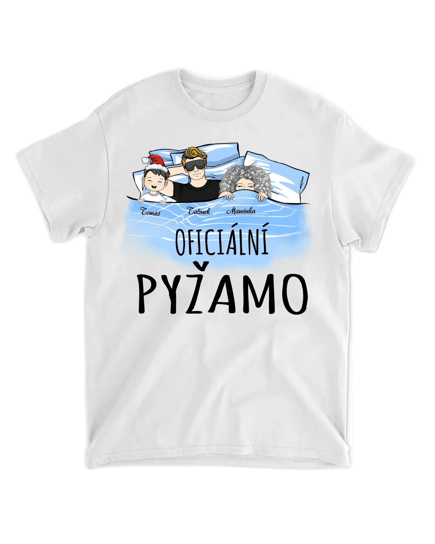 Tričko - Oficiální pyžamo 6 - Až 4 dětí - Climo.cz