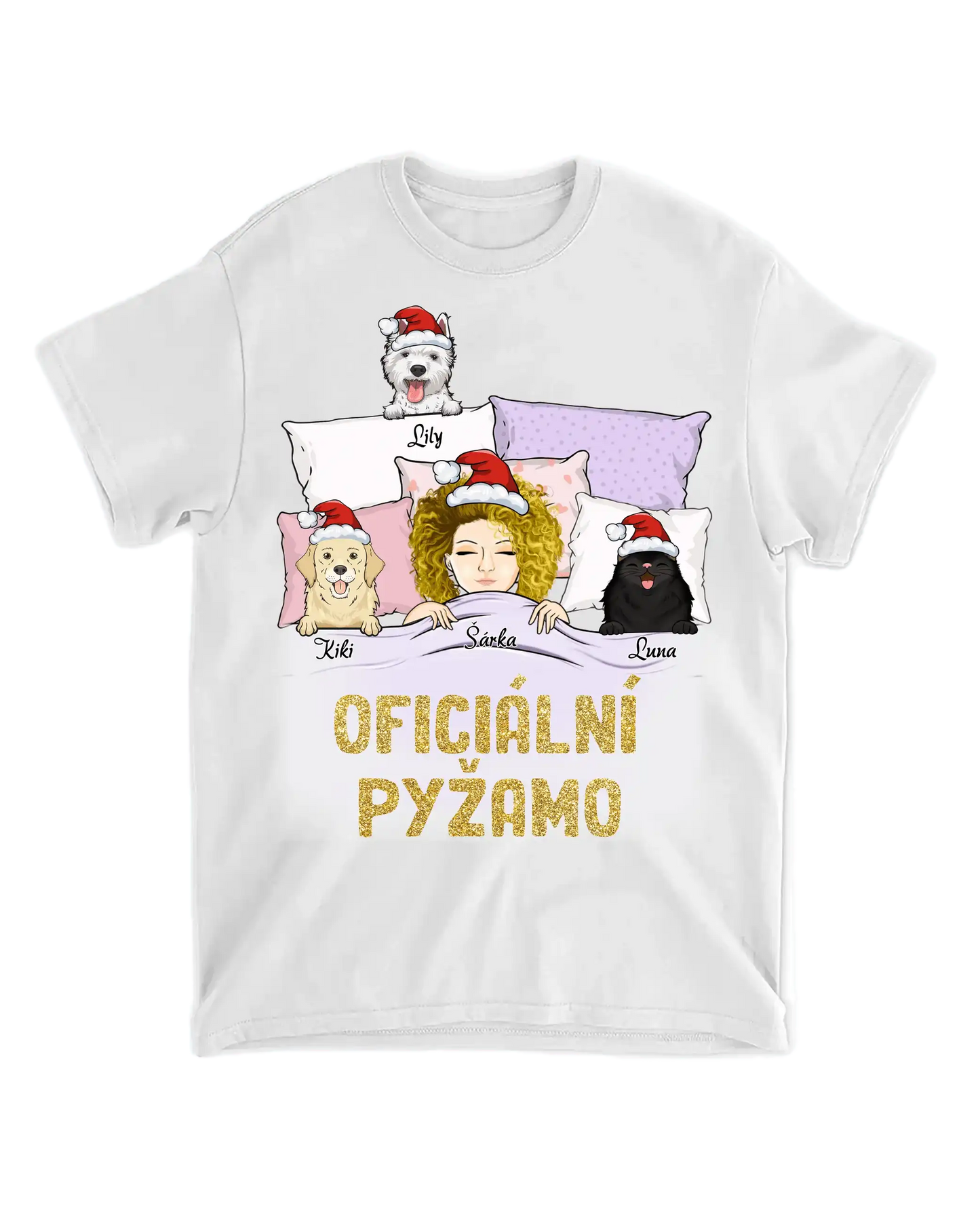 Tričko - Oficiální pyžamo 8 - až 5 mazlíčků - Climo.cz
