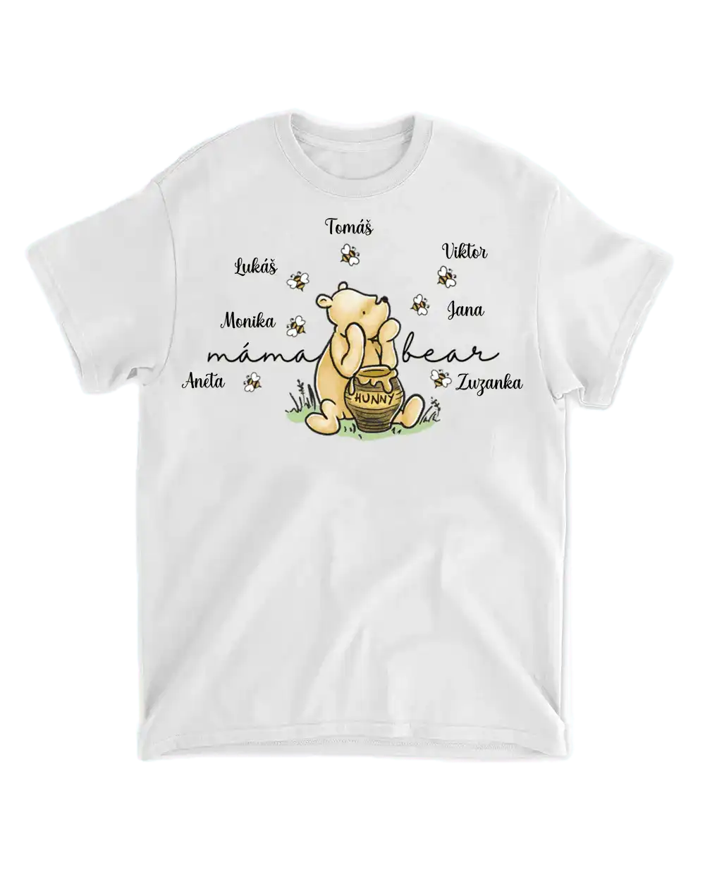 Tričko - They Call Me Máma Bear - až 10 dětí - Climo.cz
