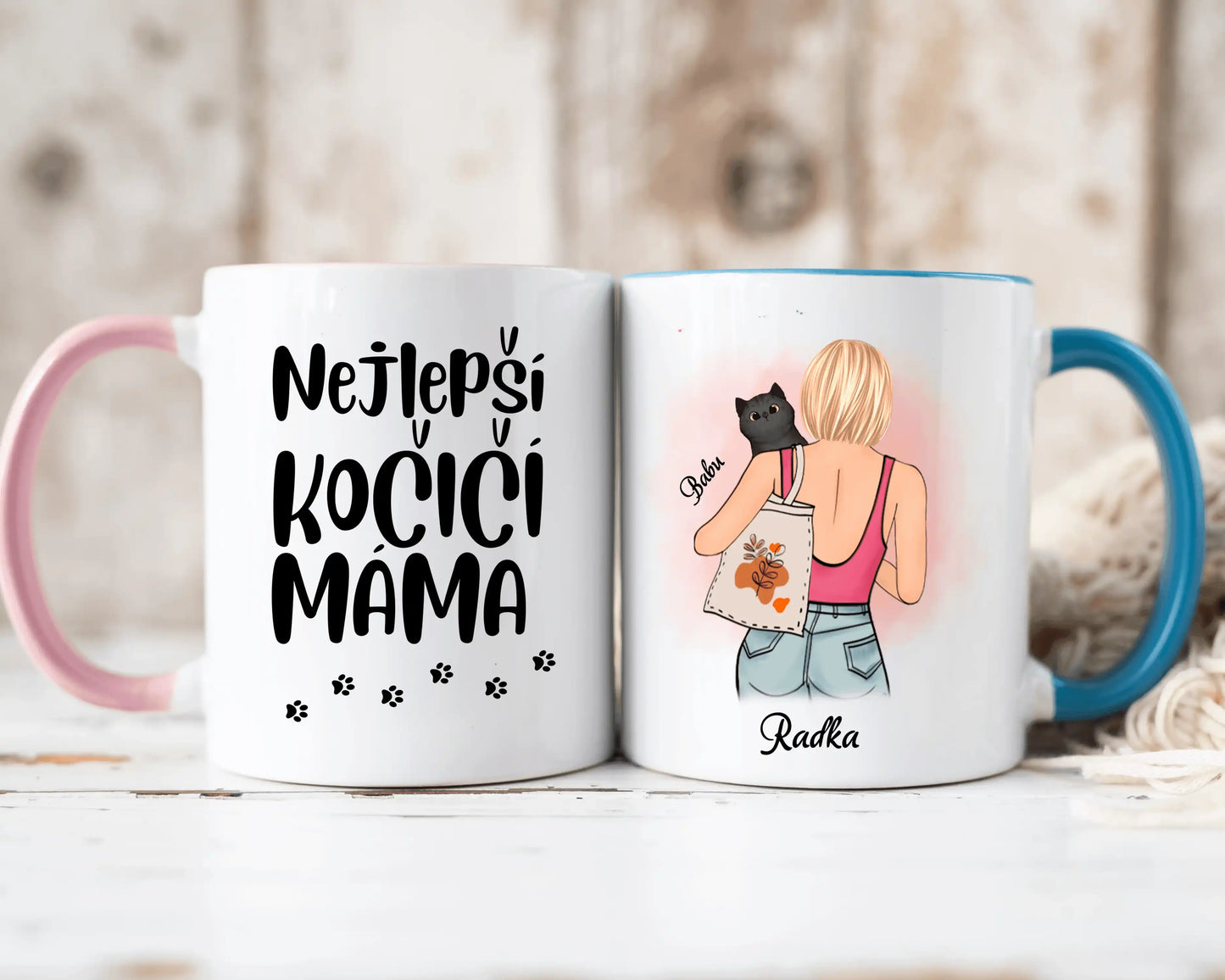 Hrnek - Kočičí máma - Hug - Climo.cz