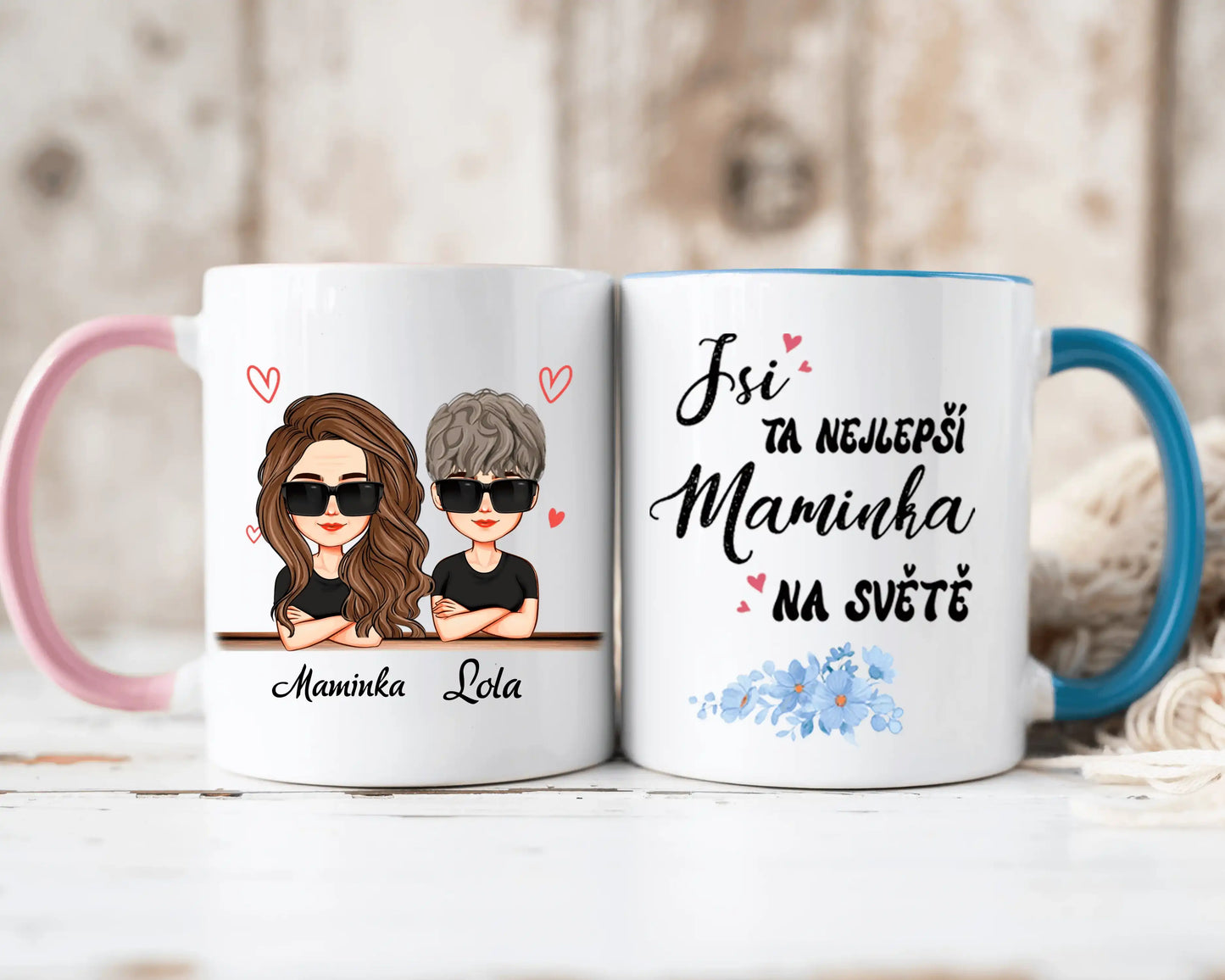 Hrnek - Matka a Dcera 5. verze - Jsi ta nejlepší maminka na světě - Climo.cz