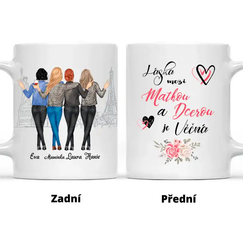 Hrnek - Matka a Dcera 7. verze - až 3 dcery - Climo.cz