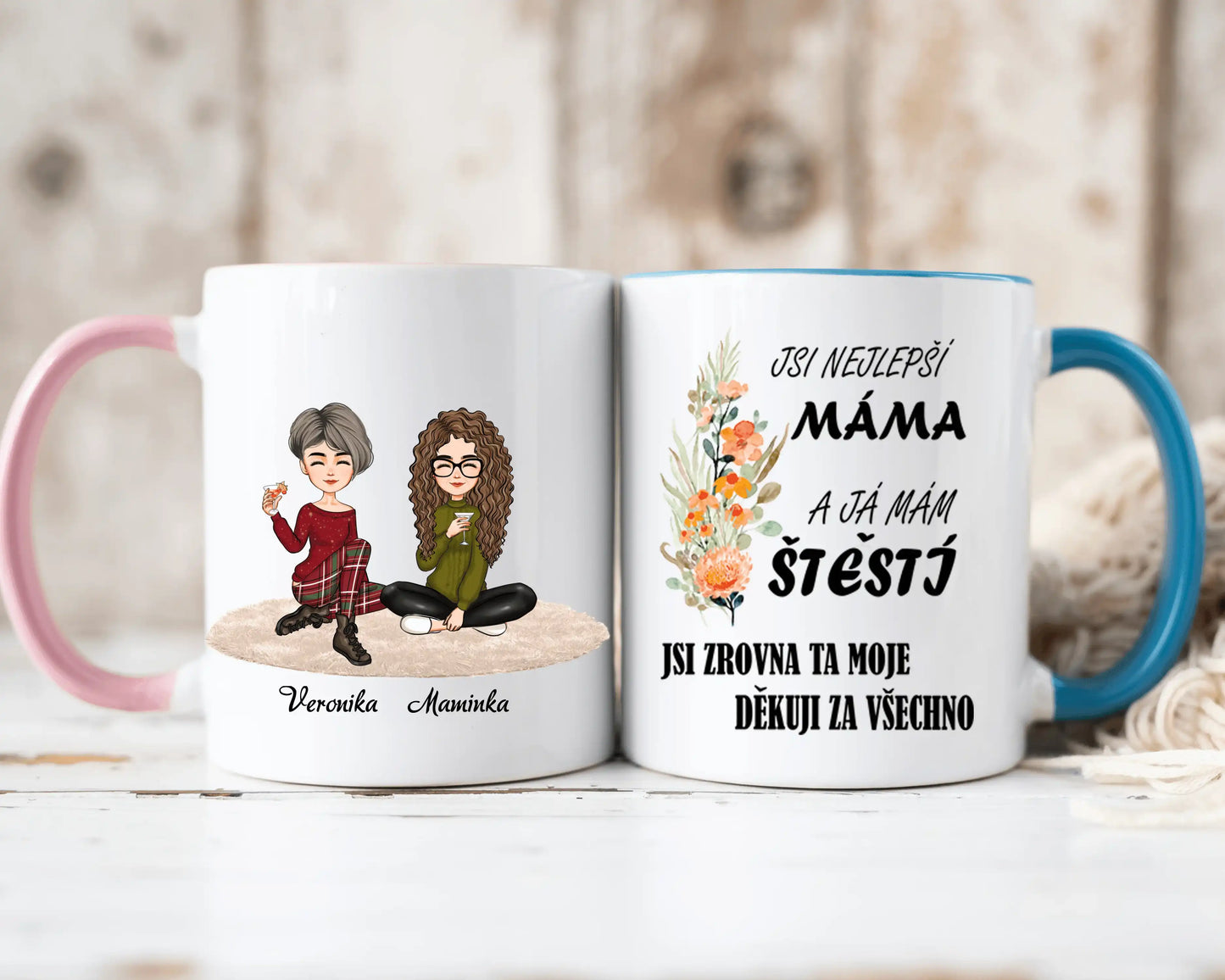 Hrnek - Matka a Dcera 8 - Až 4 dcery - Climo.cz