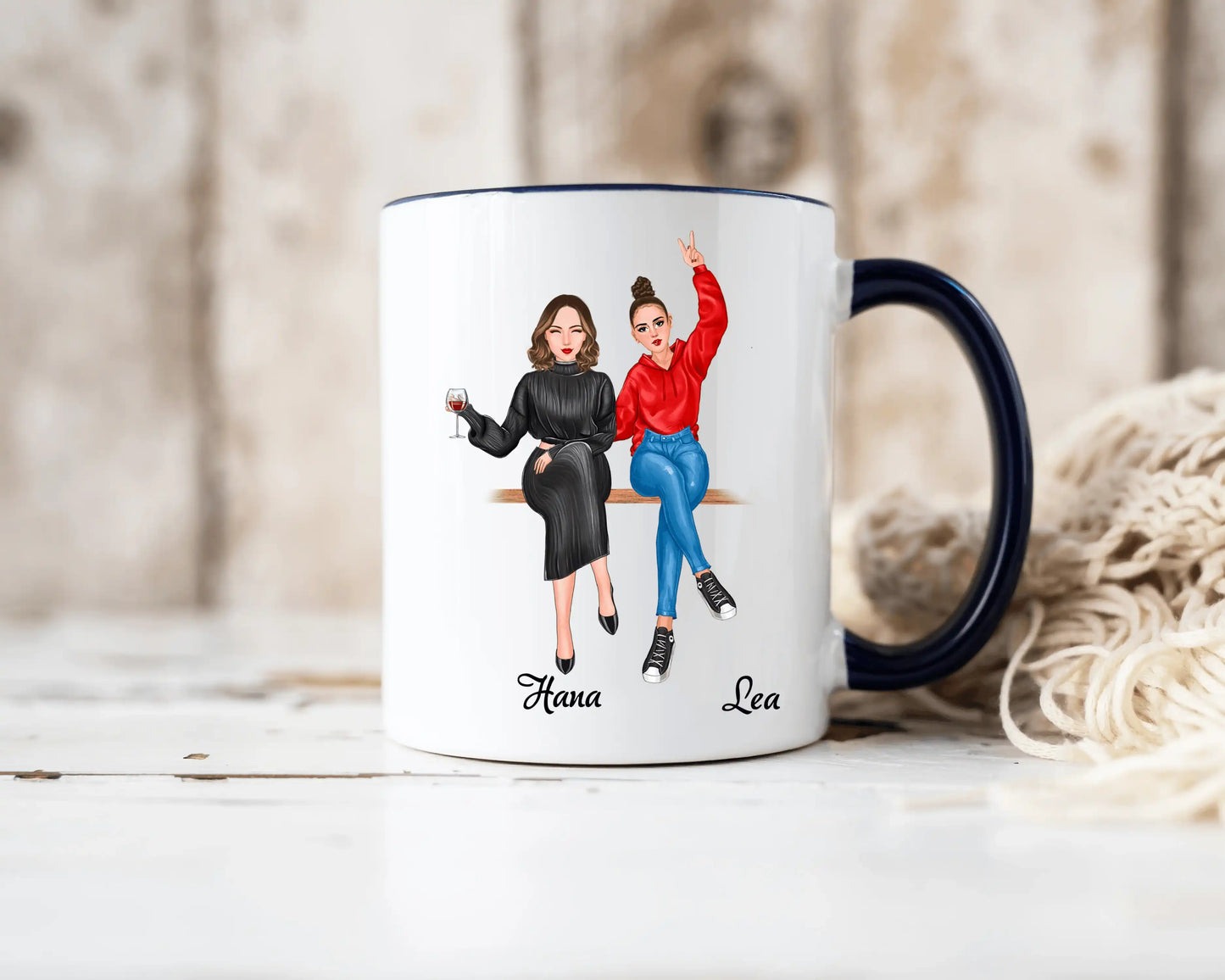 Hrnek - Matka a Dcera - Maminka je láska našeho života, kterou si nosíme celý život v srdci - Climo.cz