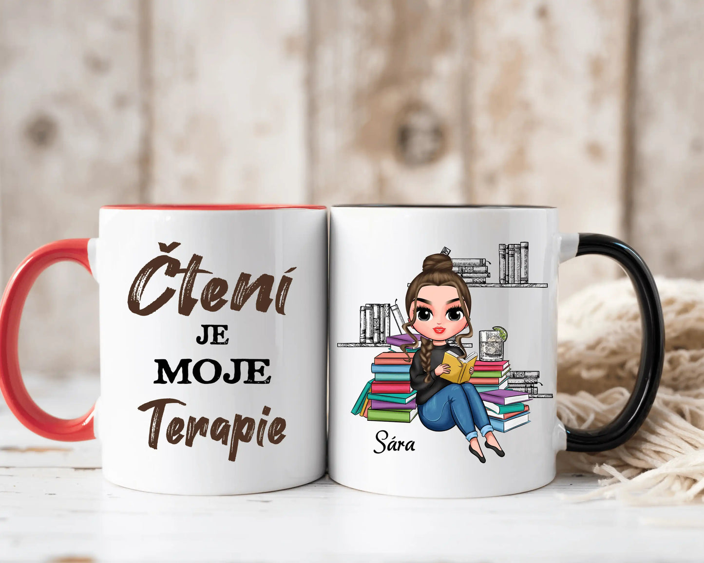 Hrnek - Miluji čtení 4. verze - Climo.cz