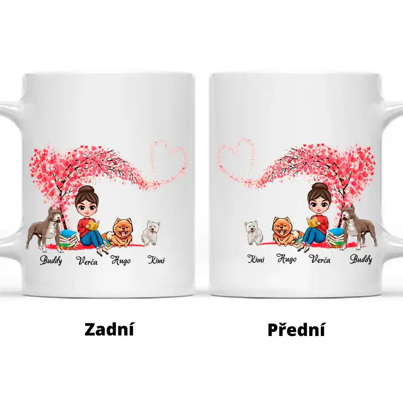 Hrnek - Miluji čtení a psa - Climo.cz