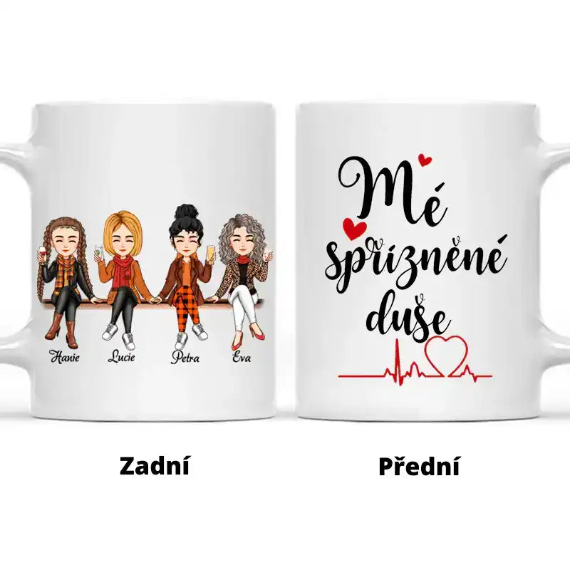 Hrnek - Nejlepší kamarádka 11. verze - až 4 holky - Climo.cz