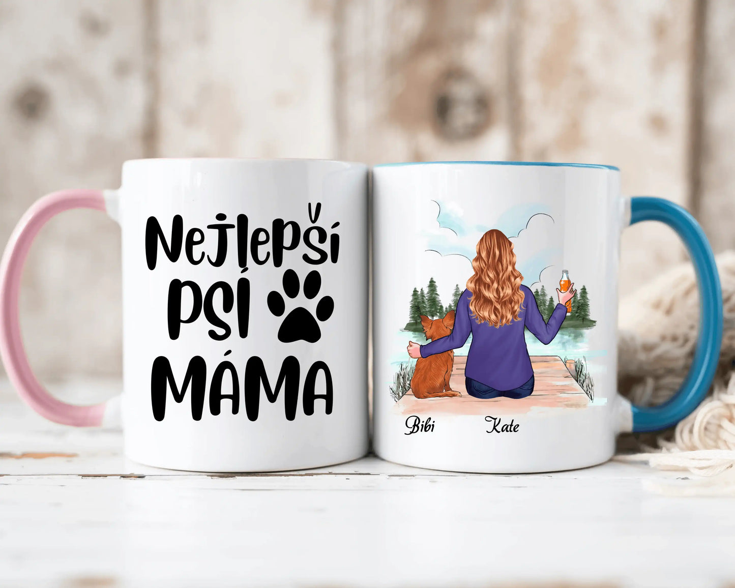 Hrnek - Nejlepší psí máma s výhledem - Climo.cz