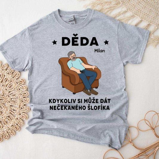Tričko - Kdykoliv si může dát nečekaného šlofíka