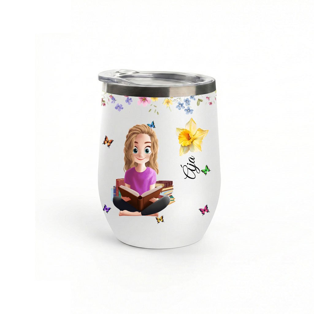 Termohrnek nerezový, 350 ml - pro milovnice knih