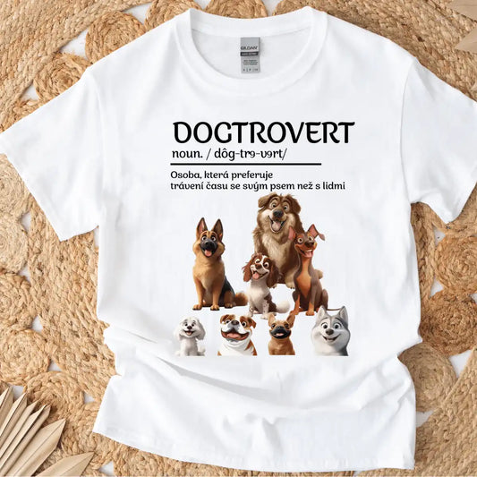 Tričko - Dogtrovert