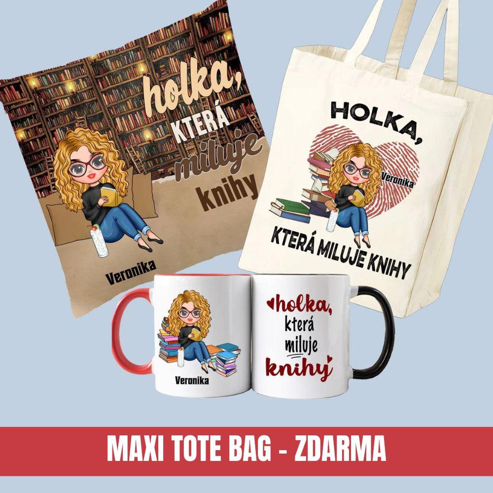 Sada - Holka, která miluje knihy 10 ( Taška ZDARMA ) - Climo