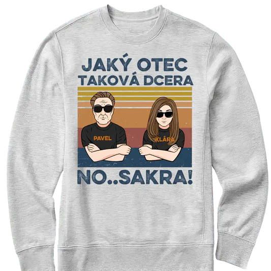 Mikina - Táta a dcera - Climo
