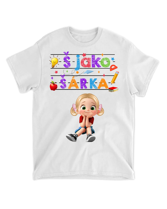 Sada 2 triček - Pro děti s vlastním jménem 2