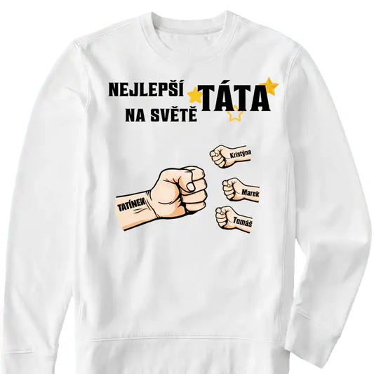 Mikina - Nejlepší táta na světě - až 7 dětí - Climo