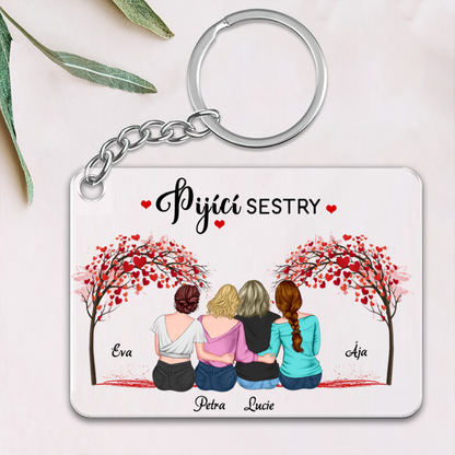 Klíčenka - Nejlepší kamarádka 2 - až 4 holky