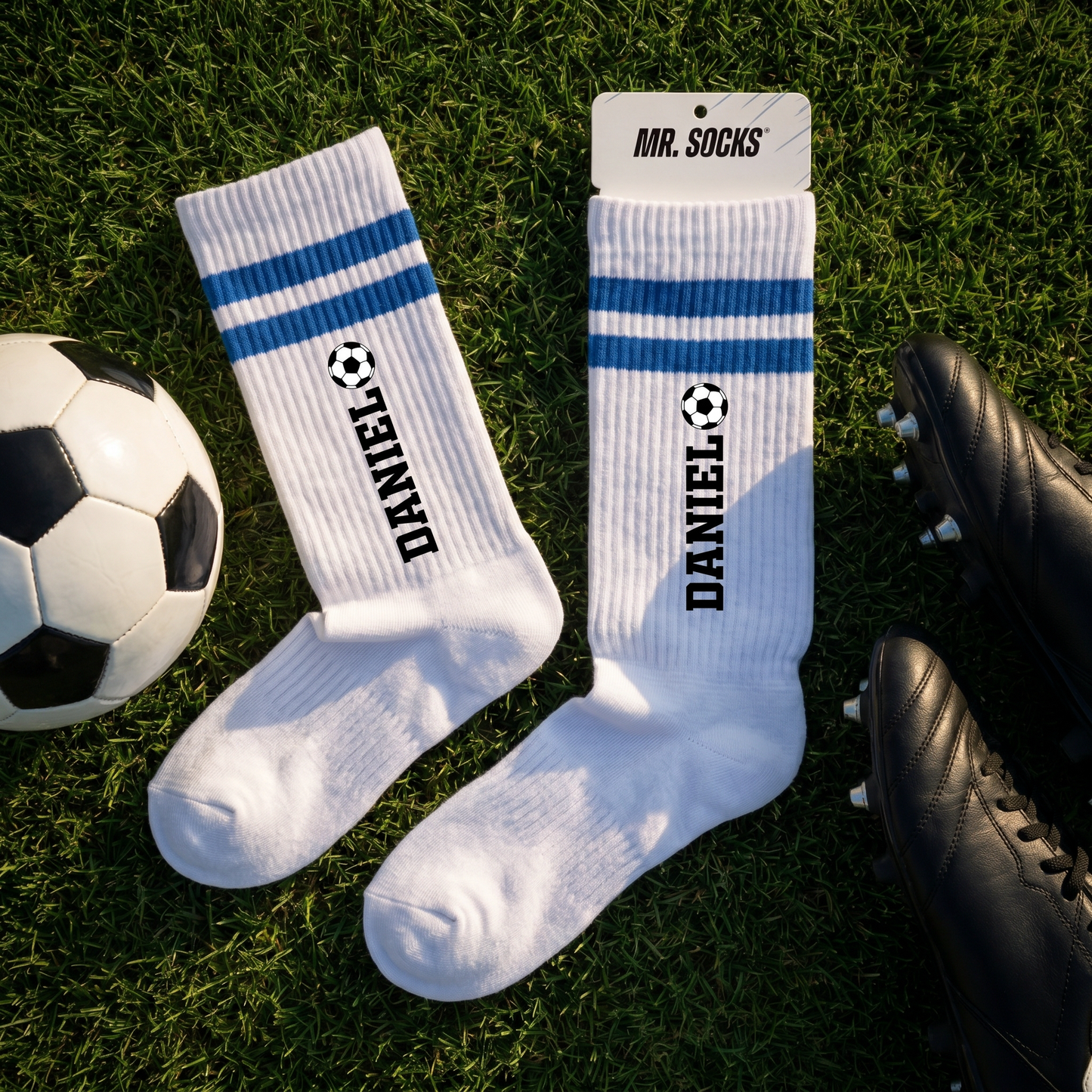 Tenisové ponožky „Basic“ pro sportovce s vlastním jménem