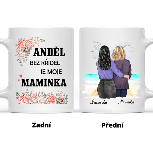 Hrnek - Anděl bez křídel je moje maminka - Climo.cz