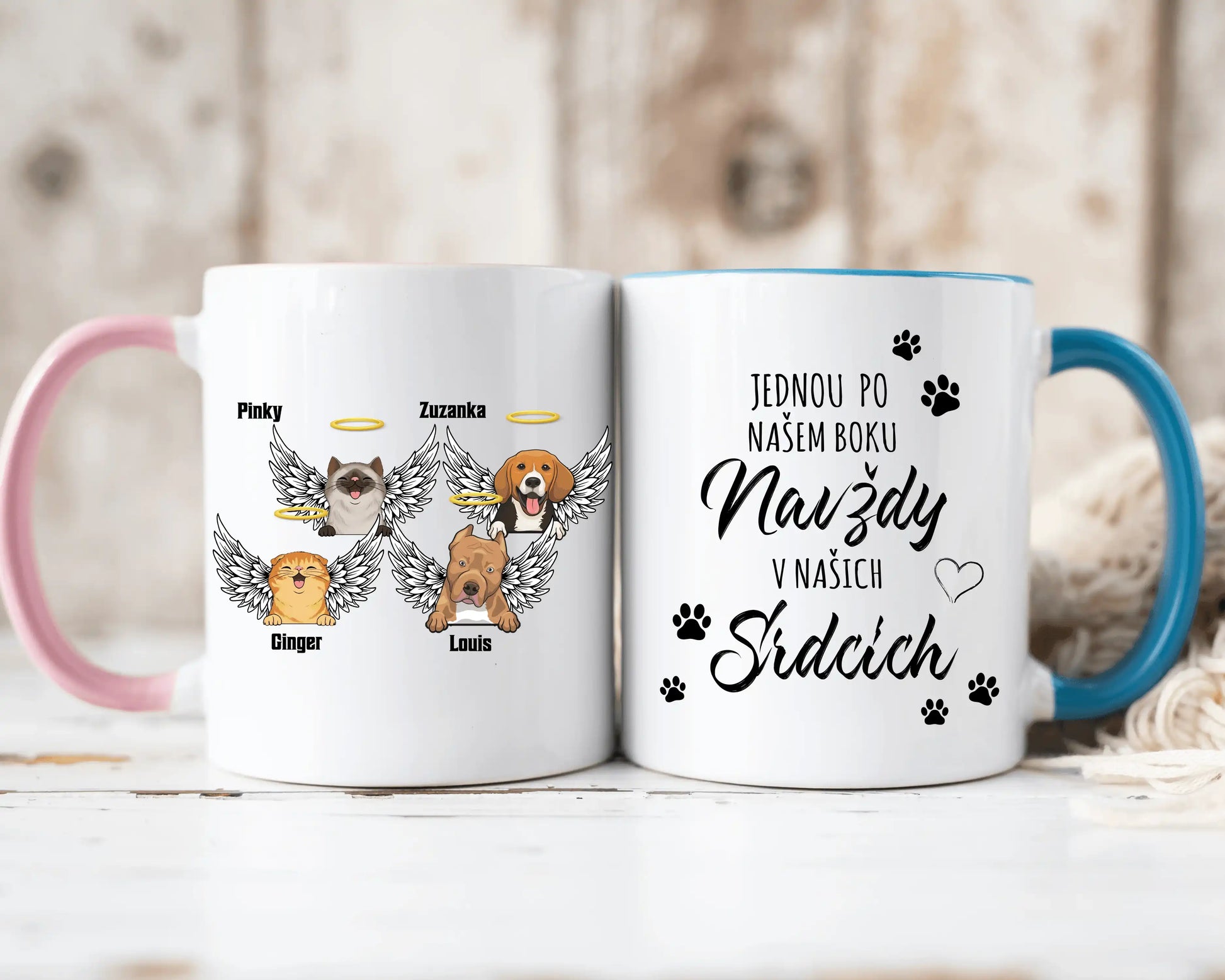 Hrnek - Jednou po mém boku, navždy v mém srdci - až 4 mazlíčků - Climo.cz