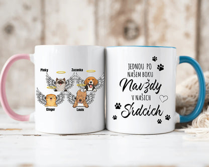 Hrnek - Jednou po mém boku, navždy v mém srdci - až 4 mazlíčků - Climo.cz