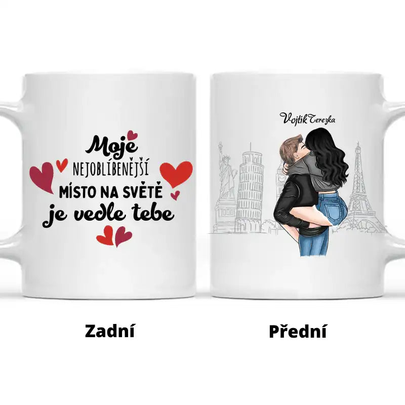 Hrnek - Líbající se pár 3. verze - Climo.cz