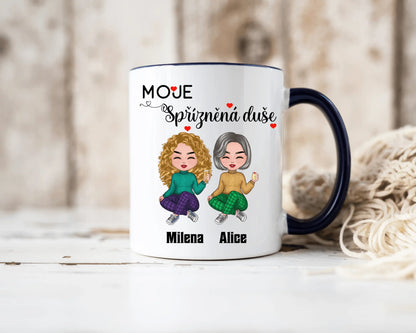 Hrnek - Moje spřízněná duše - až 4 holky - Climo.cz