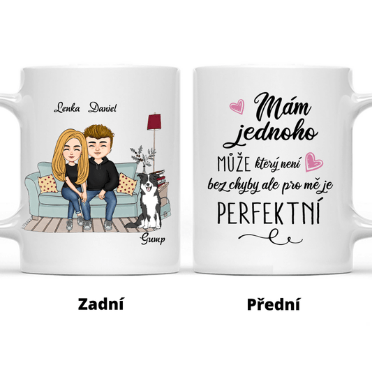Hrnek - Navždy spolu - Vánoce 3. verze - Se Psy - Climo.cz