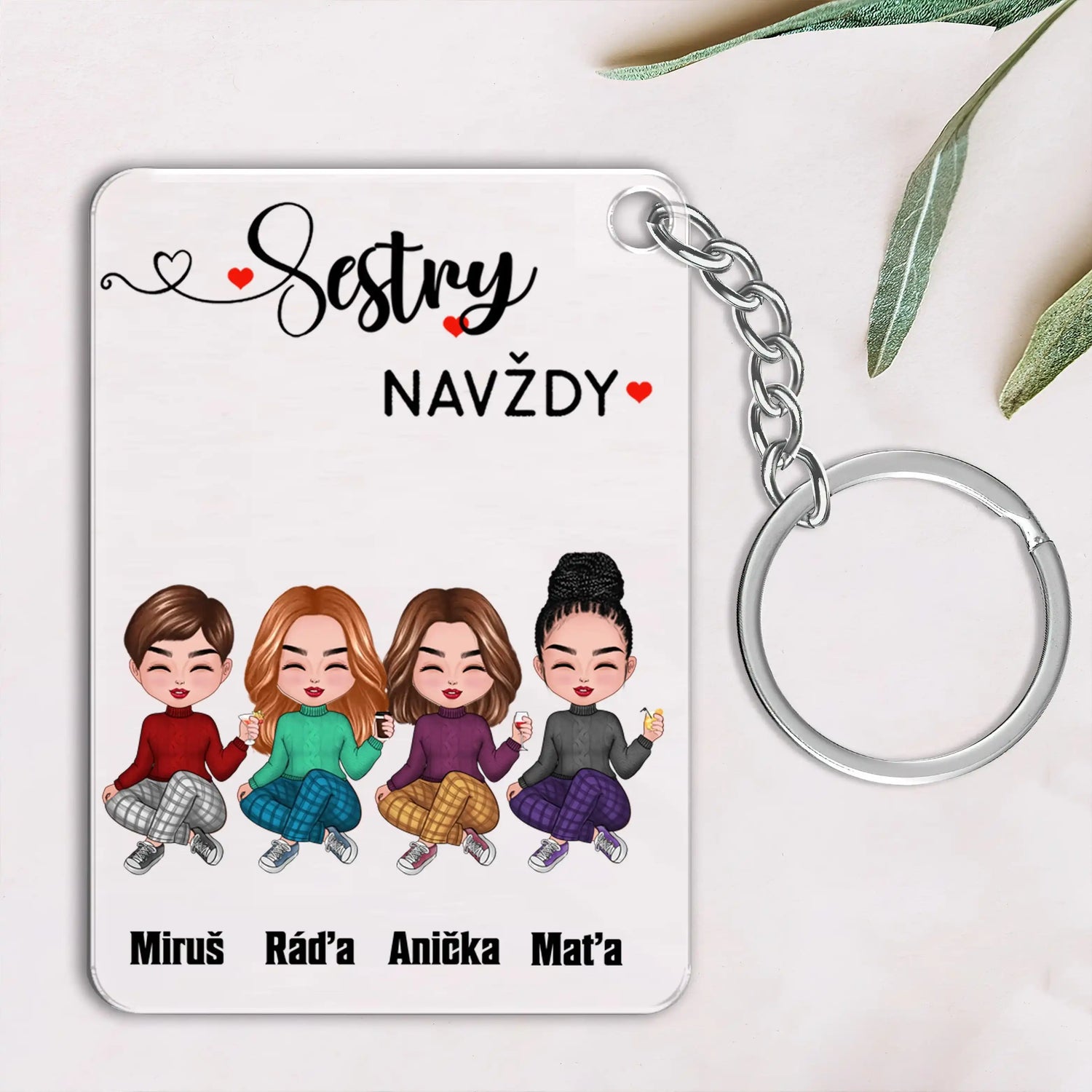 Klíčenka - Sestry navždy 2 - až 4 holky - Climo.cz