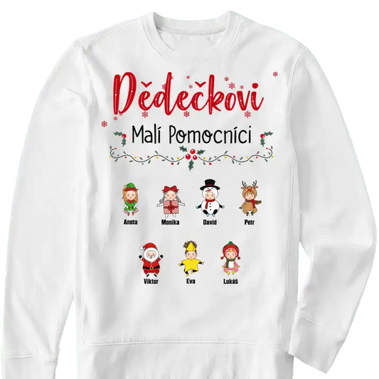 Mikina - Dědečkovi malí pomocníci - Až 10 dětí - Climo.cz