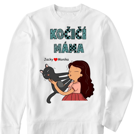Mikina - Kočičí máma 2 - Climo.cz