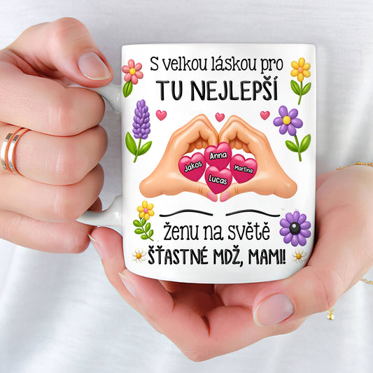 Hrnek - Šťastné MDŽ, mami!